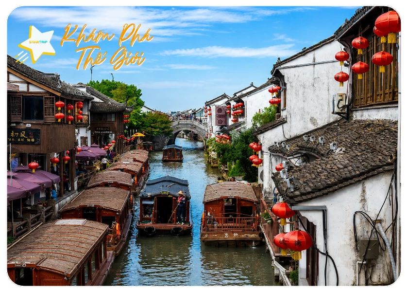 Tour Trung Quốc: NEW THƯỢNG HẢI - HÀNG CHÂU - TÔ CHÂU (5N5Đ)