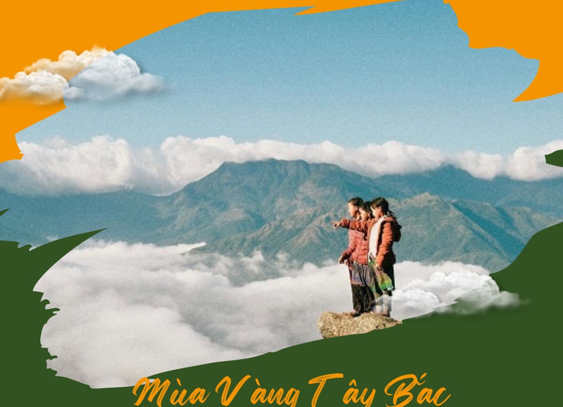 Săn mây trắng giữa mùa vàng Tây Bắc