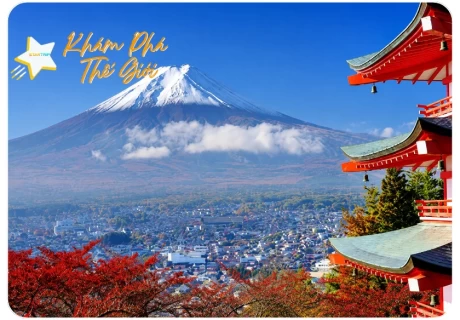 Tour Cung Đường Vàng Nhật Bản 6 ngày 5 đêm