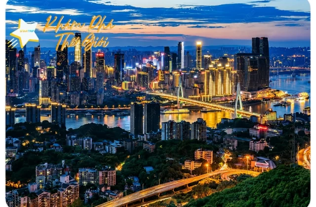 Trùng Khánh – Vũ Long  - Thiên Sinh Tam kiều – Tiên Nữ Sơn