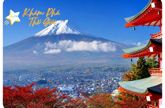 Tour Cung Đường Vàng Nhật Bản 6 ngày 5 đêm