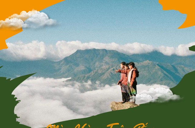 Săn mây trắng giữa mùa vàng Tây Bắc